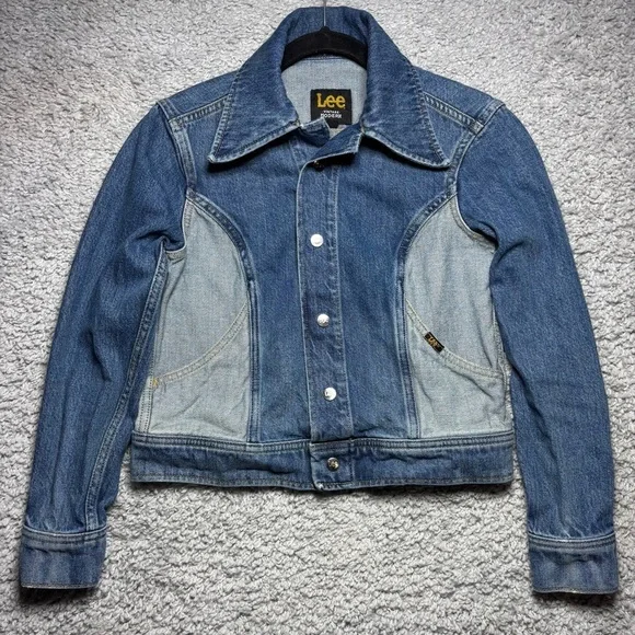 Lee Jacket Womens Extra Small Classic Vintage Modern Denim Trucker Outerwear - Picture 4 of 7